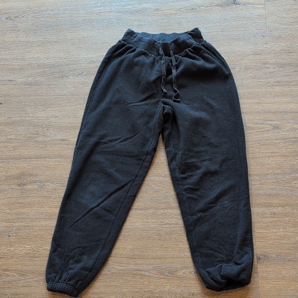 Old Navy Fleece Charcoal Jogger Sweatpants